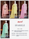 Sparkle 2648 By Bipson Designer Pure Cotton Dress Material Wholesale Market In Surat
